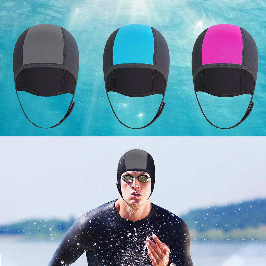 Wetsuit 3Mm Neoprene - Diving Hood 3MM Neoprene Professional Non-slip