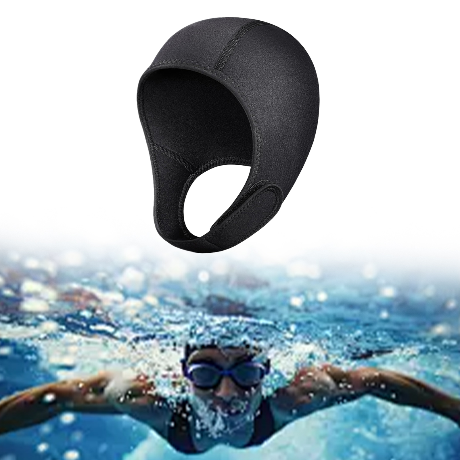 Scuba Dive Hood Swimming Cap 3 - Wetsuit 3Mm Neoprene 评论和价格