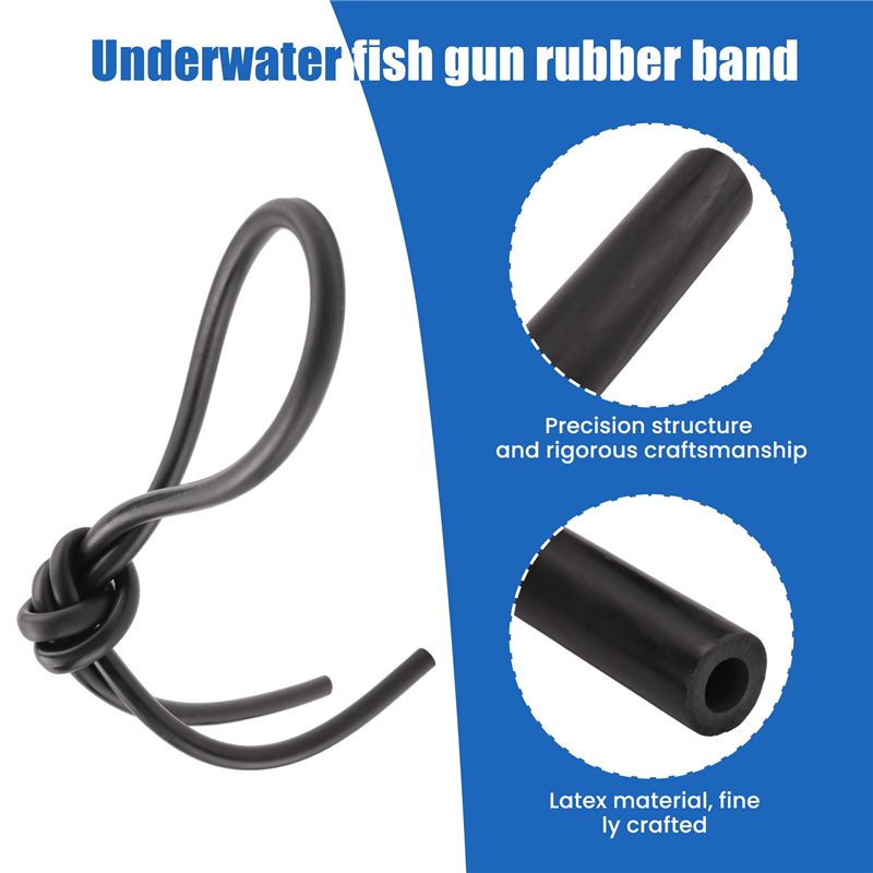 【New User-Coupon!】10X5MM Spear - Speargun Rubber Band 评论和价格