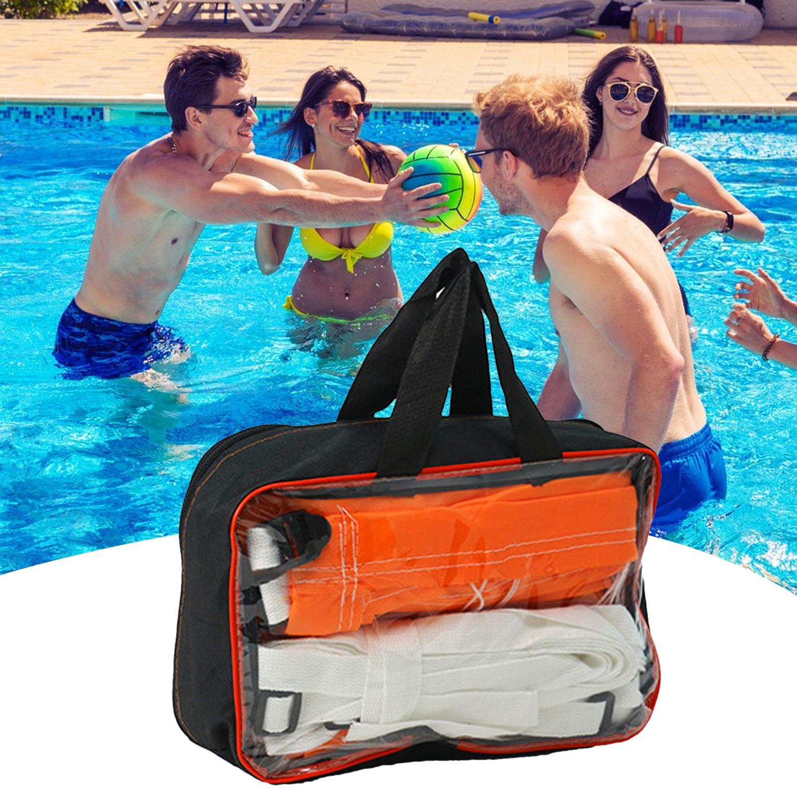 Pool Volleyball Net Adjustable - Aquatic Water Sports 评论和价格