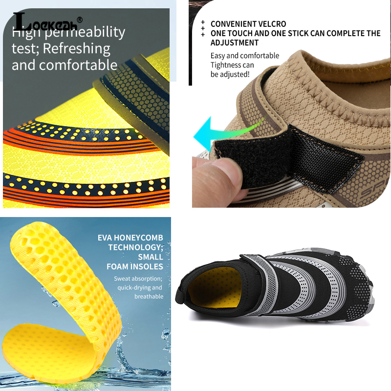 Non-slip Beach Wading Sneakers - Aquatic Water Sports 评论和价格