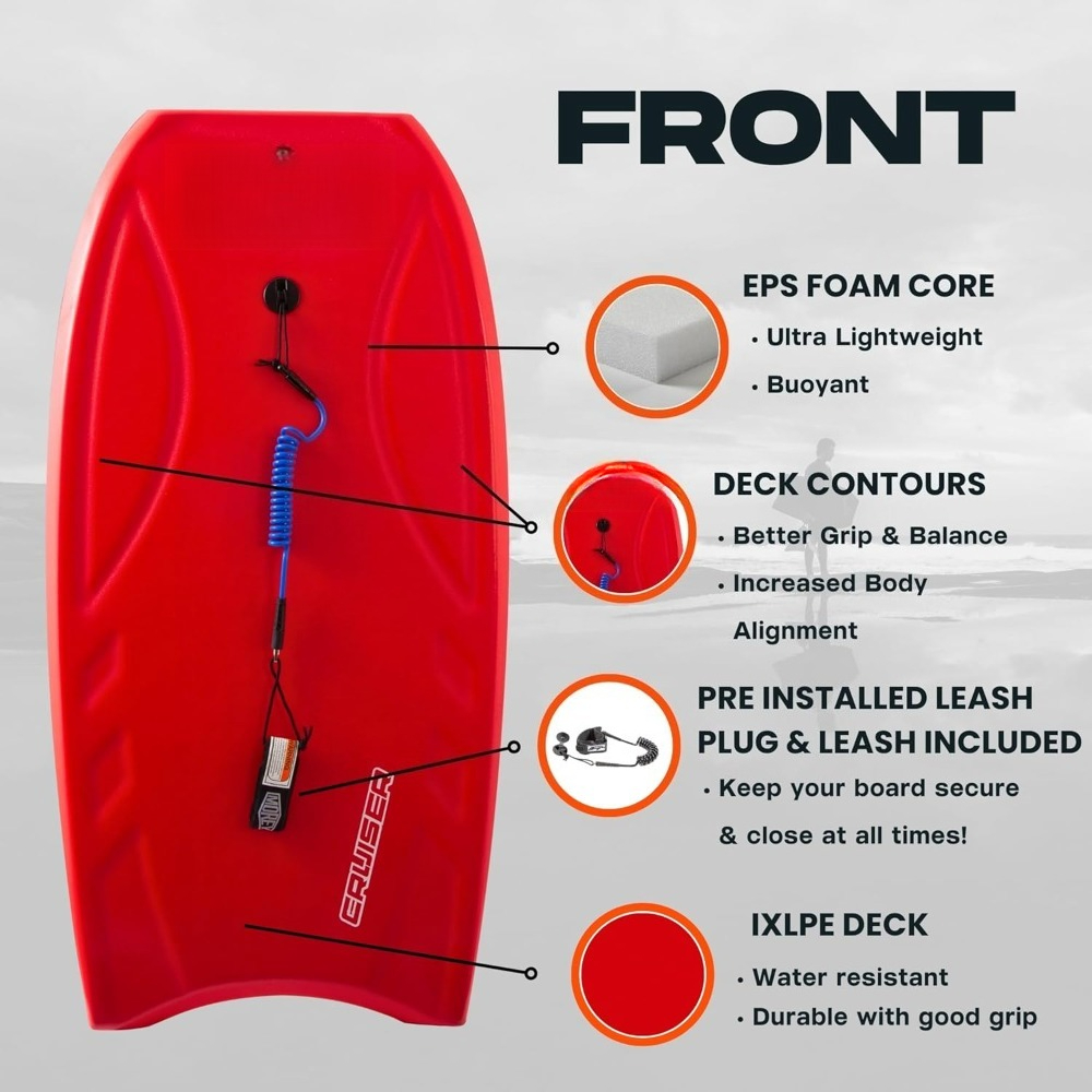 Boogie Board Cruiser The Origi - Bodyboard Boogie Board 评论和价格