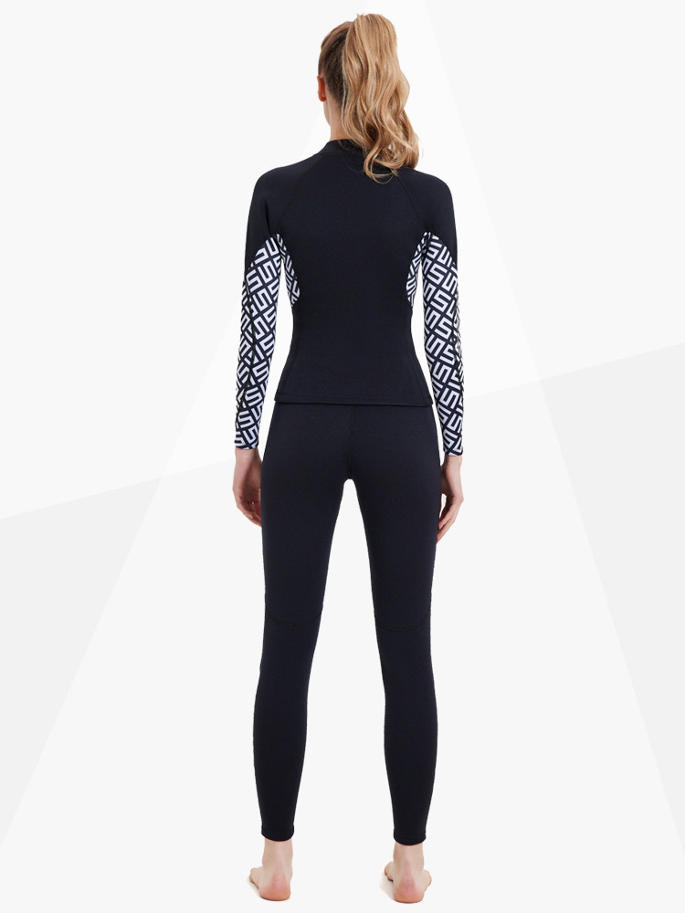 Women's Wetsuit Top Jacket or  - Wetsuit 3Mm Neoprene 评论和价格