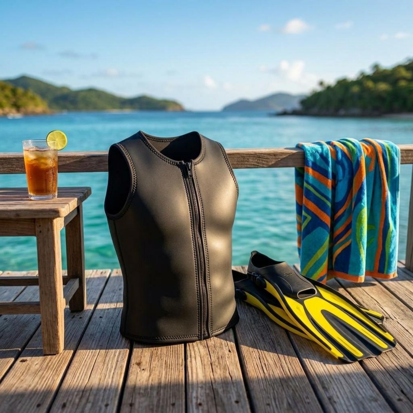 Dive Shorts Shiny Skin 2mm Neo - Aquatic Water Sports 评论和价格