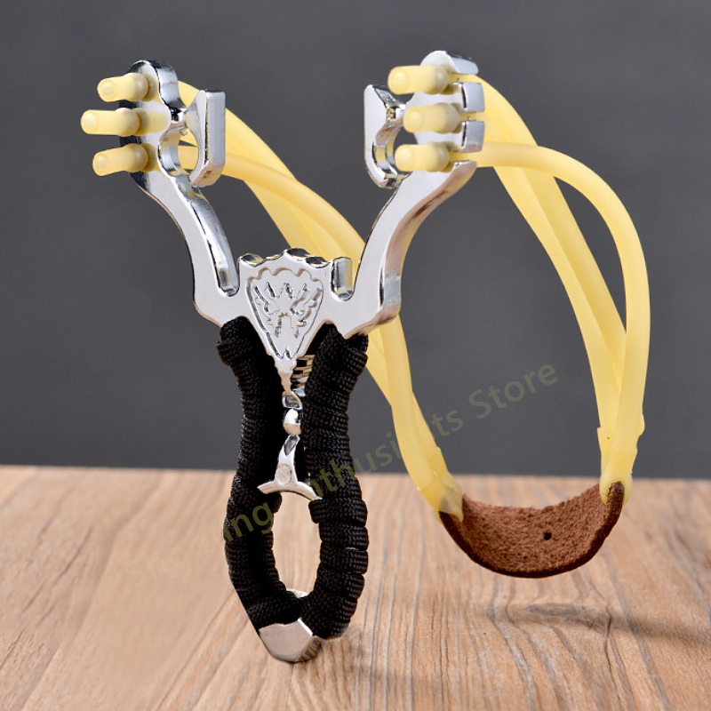 Outdoor Hunting Metal Slingsho - Speargun Rubber Band 评论和价格