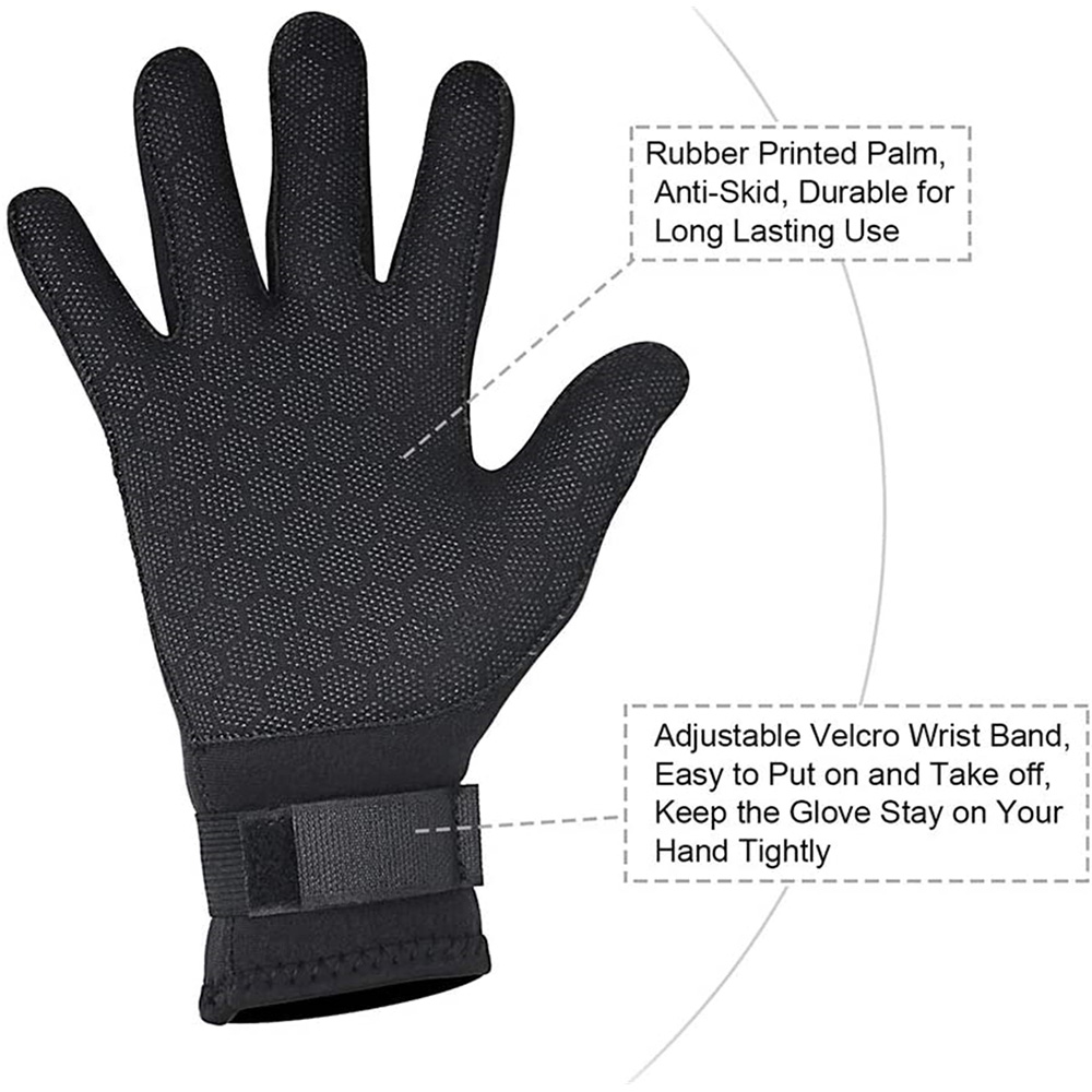 3mm 5mm Neoprene Diving Gloves - Wetsuit 3Mm Neoprene 评论和价格