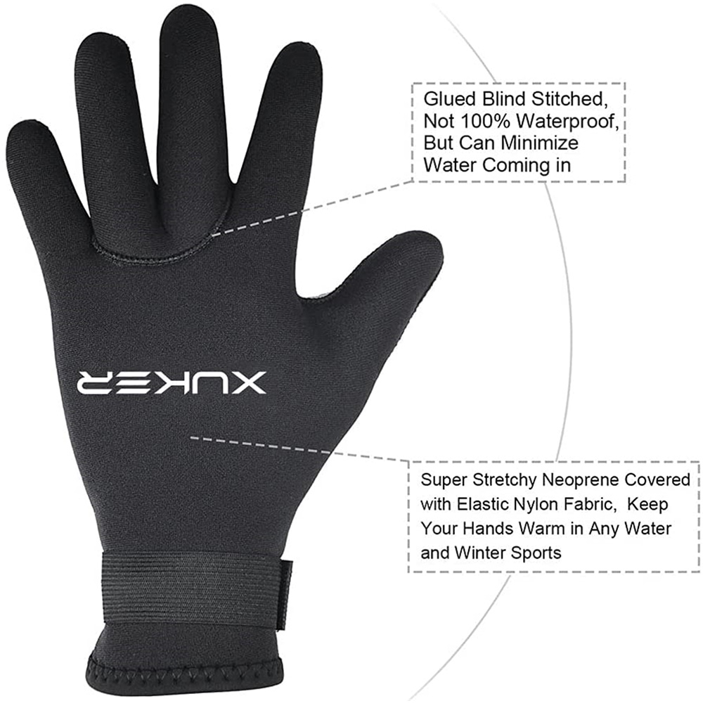 3mm 5mm Neoprene Diving Gloves - Wetsuit 3Mm Neoprene 评论和价格