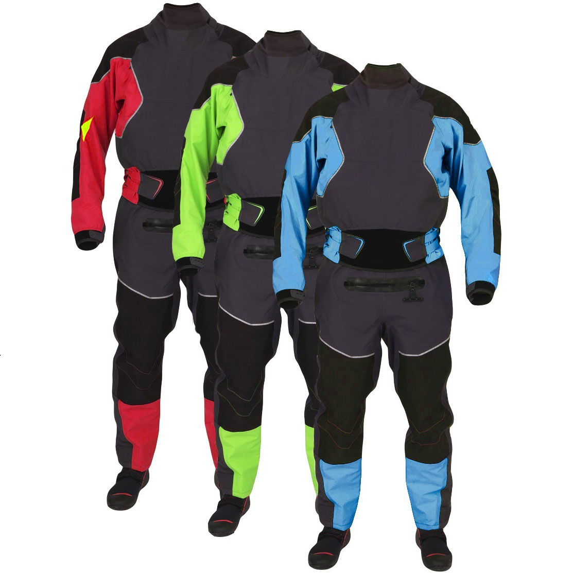 4-layer Kayak Dry Suit For Men - Wetsuit 3Mm Neoprene 评论和价格