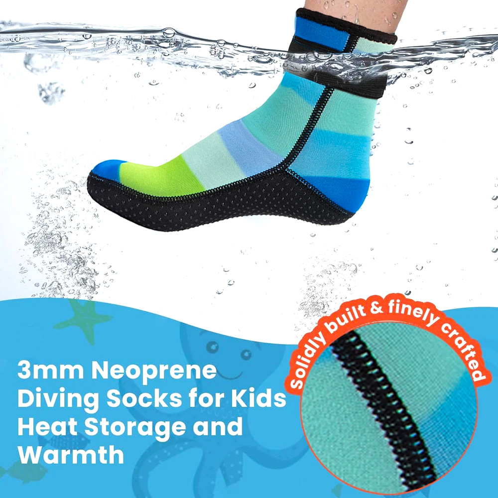 3mm Kids Diving Socks Non-slip - Wetsuit 3Mm Neoprene 评论和价格