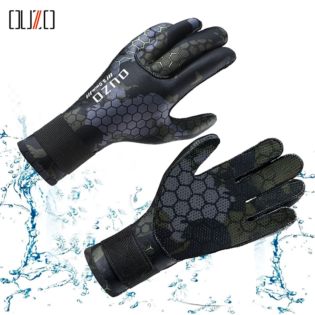 3MM Neoprene Diving Gloves Cam - Wetsuit 3Mm Neoprene 评论和价格